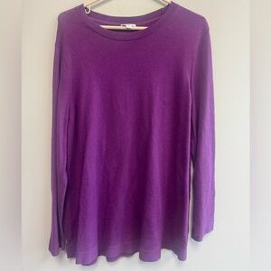 J. Jill purple sweater size X-Large